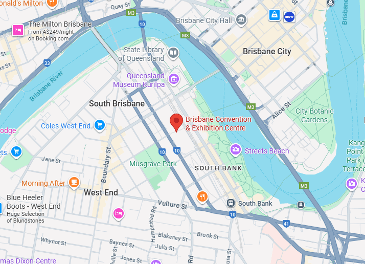 Brisbane convention & Exhibition Center Location